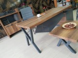 Istanbul Office Manager Table Elegant - Baroque Anthracite