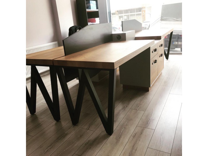 Star Desk for Four Person 