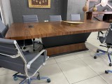 Wood Meeting Table