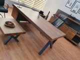 Istanbul Office Executive Team Table First Class - Pablo Anthracite