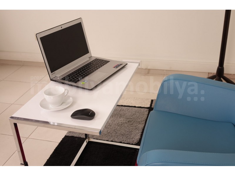 Bell Laptop Stand High Gloss White